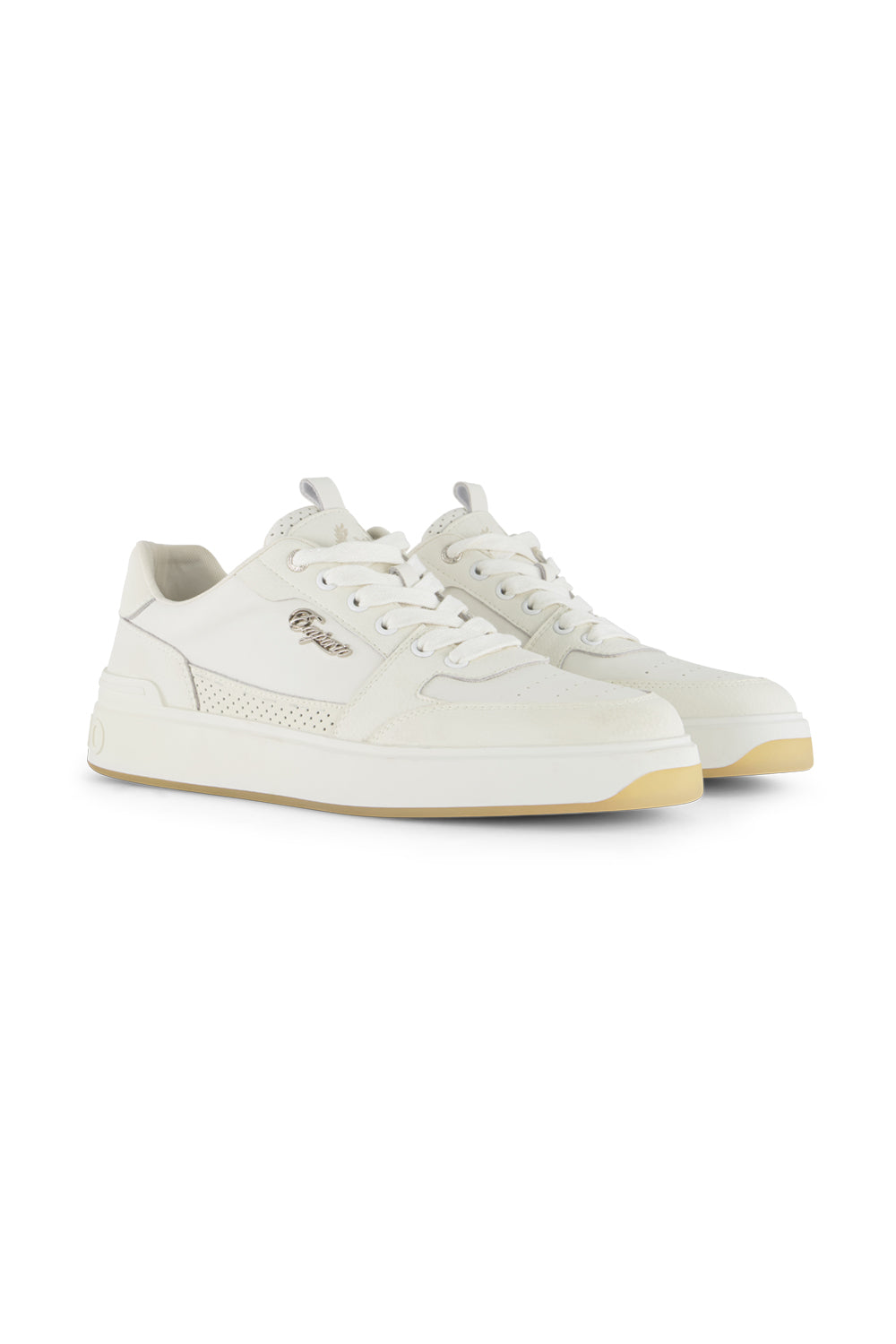Flat stone sneakers