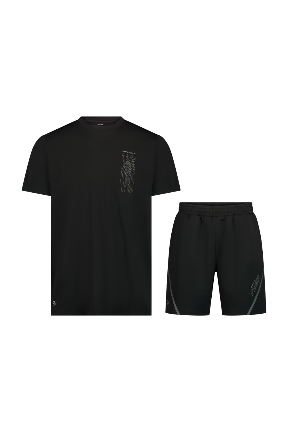 חליפת ספורט קצרה XFIT247 – שחור