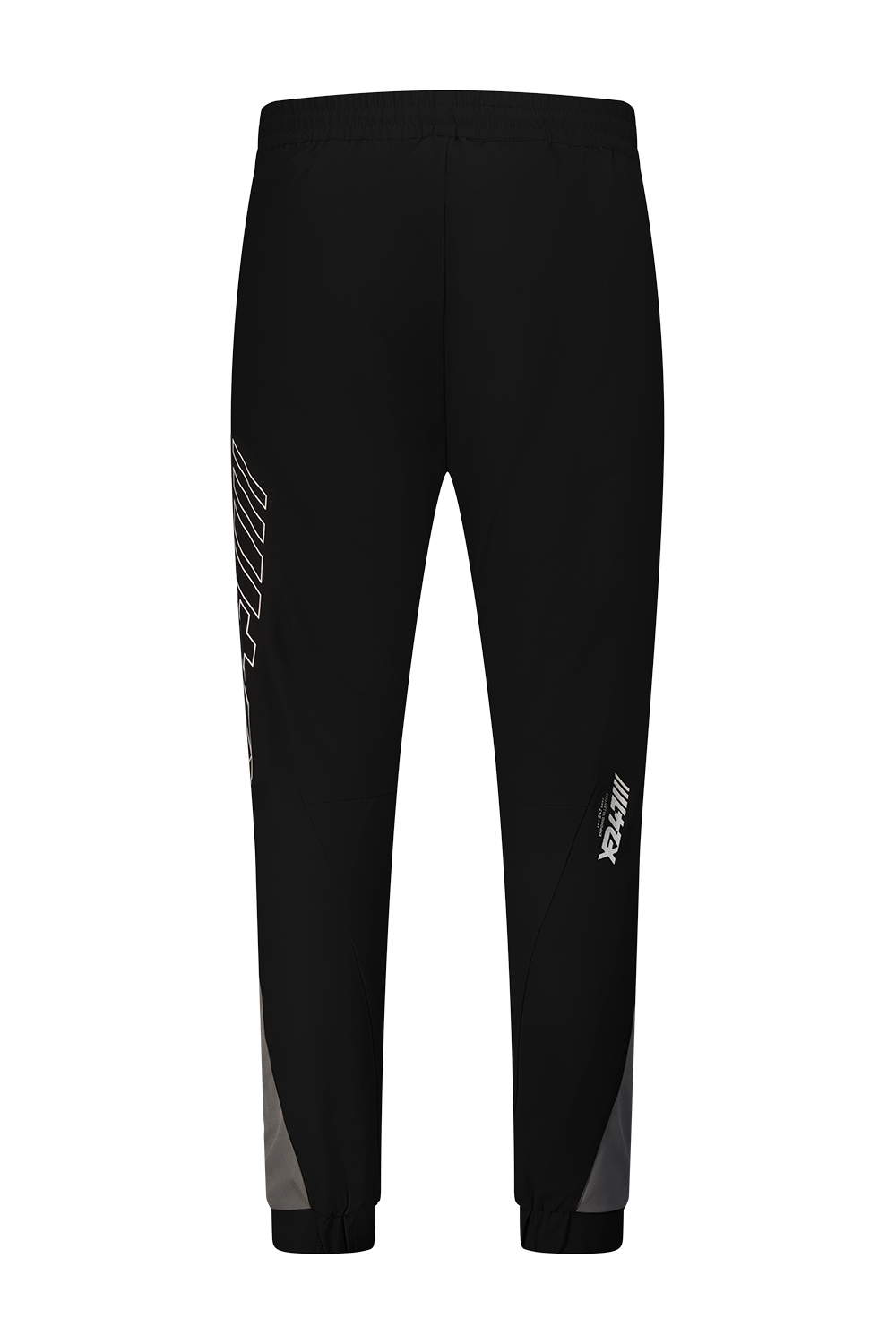 Black nylon sports pants