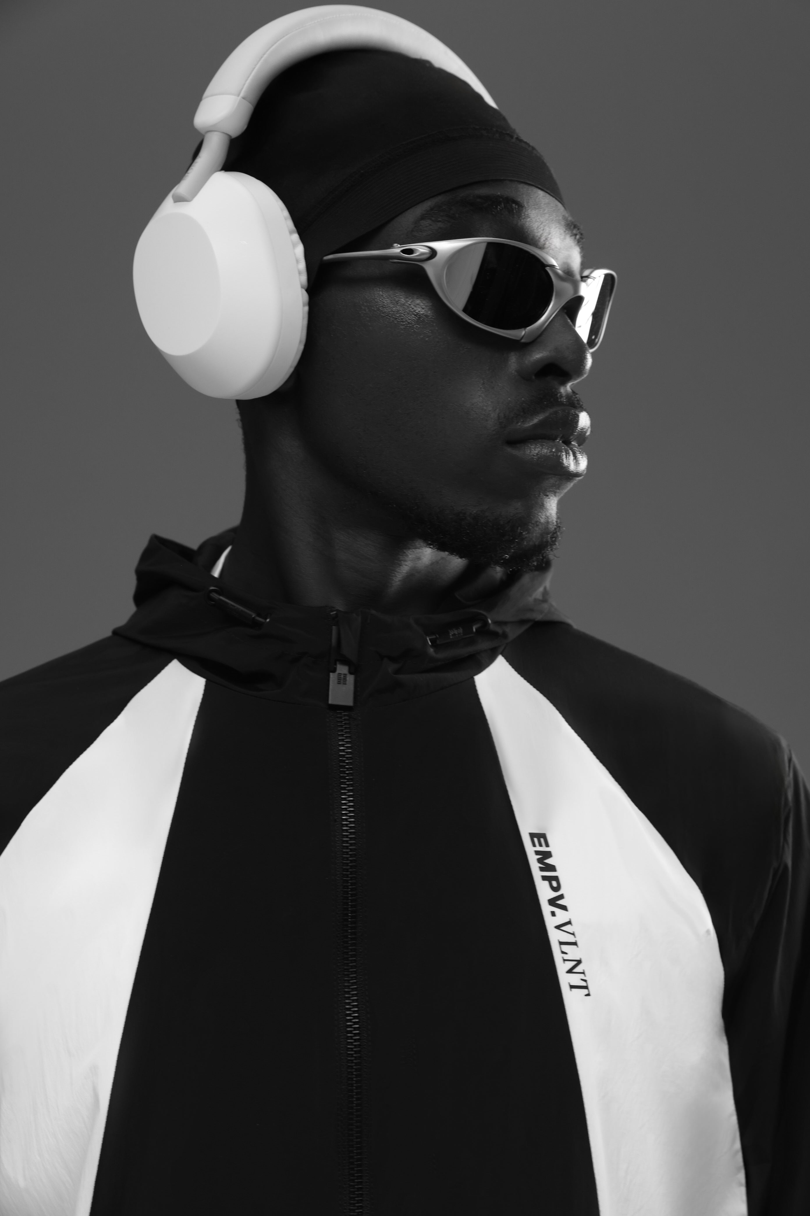 ז'קט רוח EMPORIO | Black & White Streetwear