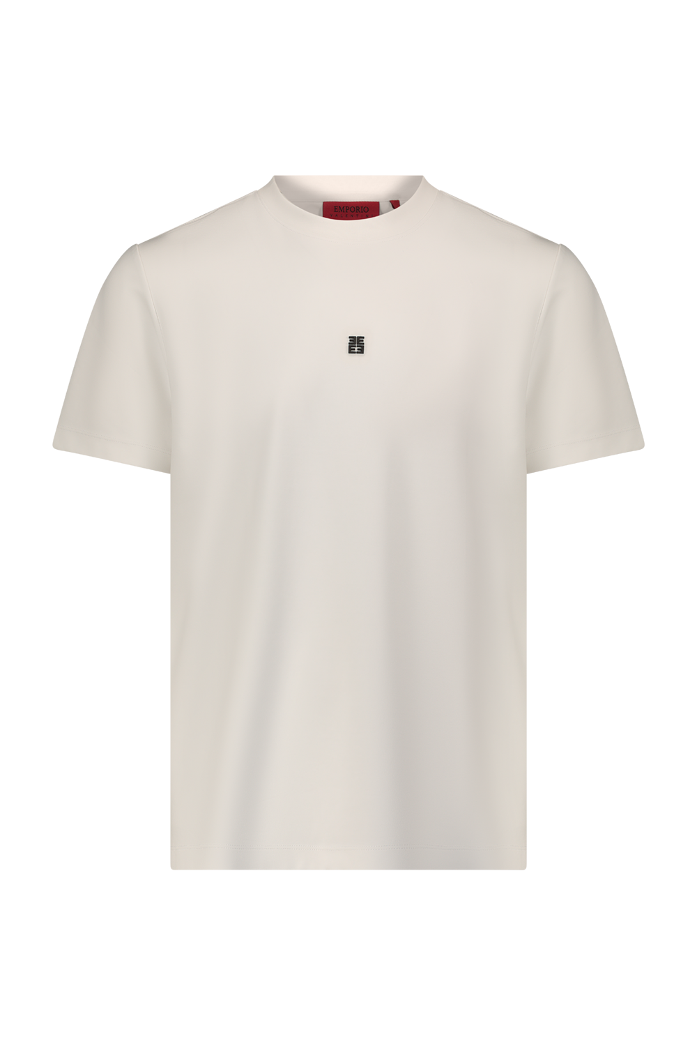 Premium white shirt with embroidered logo